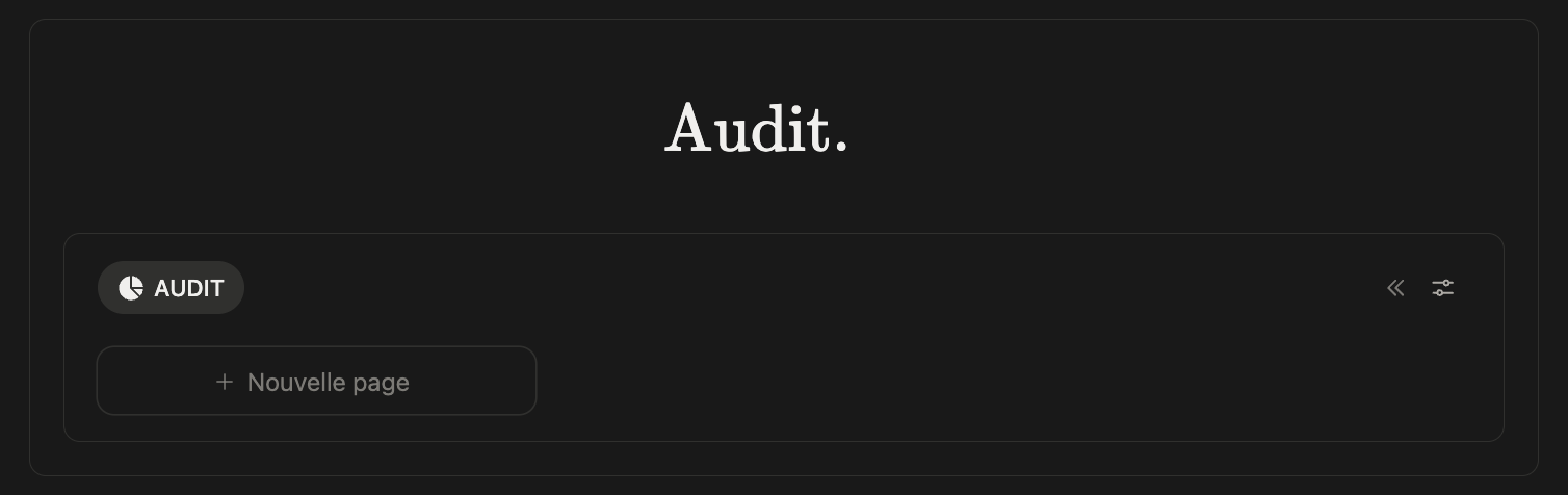 Audit