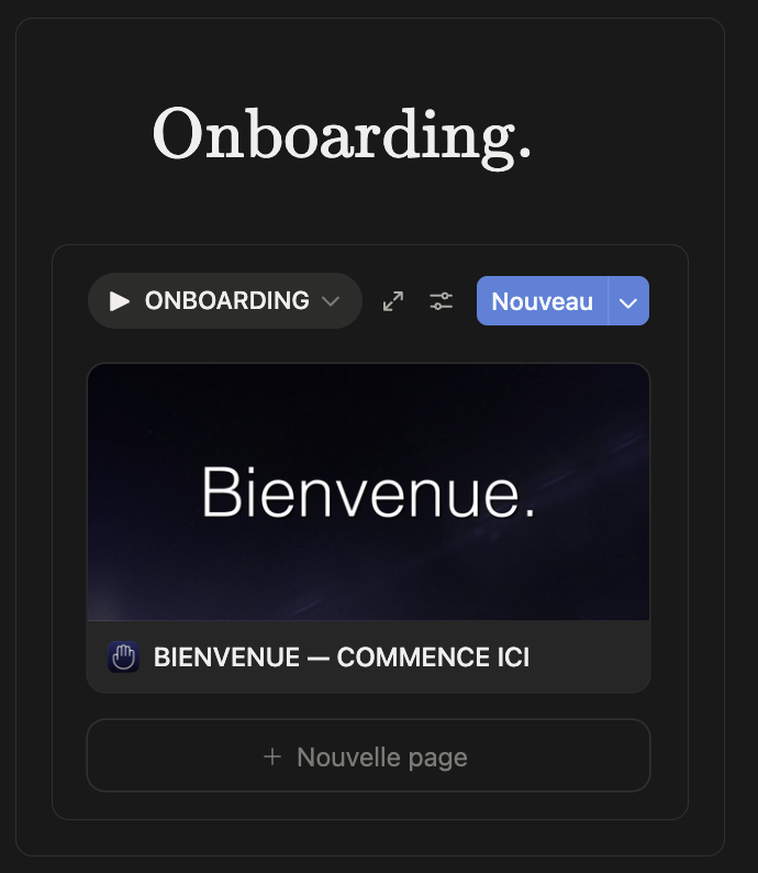 Onboarding
